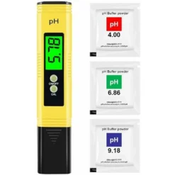 Testeur De PH PH-mètre Numérique, Stylo PH Professionnel, Haute Précision 0,01 PH, Plage De Mesure 0-14 PH, Testeur De PH De L'eau Idéal Pour La Consommation Domestique, Les Piscines Et Les Aquariums