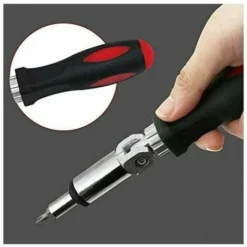 Tournevis à Cliquet Rotatif 180° Tournevis à Cliquet Réglable Outils à Main Pratique Bricolage -Promos Brico Forte Boutique 64058416 5