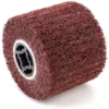 DENUOTOP Brosse Abrasive Brosse En Fibre Synthétique Pour Rénovateur Extérieur, Ø120x100x19mm, Grain 120