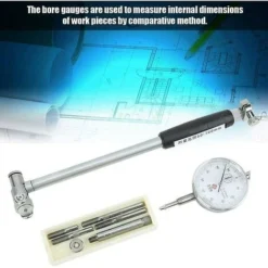 Vérificateur D'Alésage,Jauge D'Alésage 50-160MM Indicateur De Diamètre Outils De Cylindre Pour Mesurer Les Dimensions Internes Des Pièces，1 Ensemble -Promos Brico Forte Boutique 65392605 5