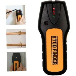 Stud Finder Mur Scanner AC Fil Détecteur De Capteur TS78B Avec Indicateur Lumineux LCD Alarme Sonore Pour Câble Tuyau En Métal Durable En Cours D'utilisation，1 Pcs -Promos Brico Forte Boutique 65392903 3