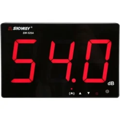 Sonomètre Enregistreur Avec Seuils D'Alarme Fixés Décibelmètre Numérique LCD Portable 30130 DB Décibel Compteur Pour Mesurer Les Bruits