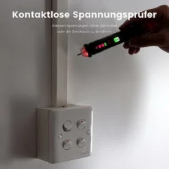 Testeur De Tension Sans Contact/localisateur De Câble Cassé/testeur De Courant, Traqueur De Câble 12-1000V/48V-1000V -Promos Brico Forte Boutique 65625786 2