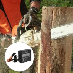 Tachymètre Inductif, Tachymètre Numérique 2 Temps, Compte-Tours Numérique Inductif Pour Tronçonneuses, Tondeuses à Gazon Et Motos, Batterie Remplaçable -Promos Brico Forte Boutique 65775575 5