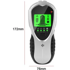 Détecteur De Scanner Mural Détecteur De Câble 4 En 1 Multifonctionnel Avec Alarme Audio à écran LCD, Détecteur De Câble Détecteur De Câble Détecteur De Câble Pour Ligne électrique En Bois Métallique 9 Détecteur De Scanner Mural Détecteur De Câble 4 En 1 Multifonctionnel Avec Alarme Audio à écran LCD, Détecteur De Câble Détecteur De Câble Détecteur De Câble Pour Ligne électrique En Bois Métallique -Promos Brico Forte Boutique 66976279 5