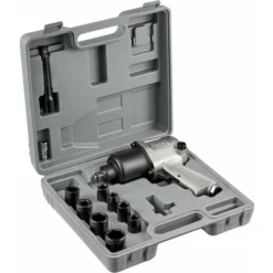 FORE Clé à Chocs Pneumatique 680nm 1/2" 7500r.p.m Poignee Antidérapante Argent 8 FORE Clé à Chocs Pneumatique 680nm 1/2" 7500r.p.m Poignee Antidérapante Argent -Promos Brico Forte Boutique 67654797 4