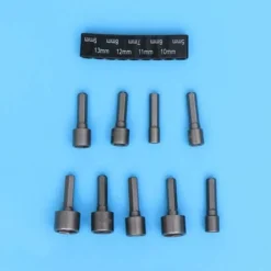 Déstockage Lot De 9 Forets à Douille Impériale De 5 à 13 Mm Avec écrou à Percussion Pour Perceuse à Queue Hexagonale 1/4" 7 Déstockage Lot De 9 Forets à Douille Impériale De 5 à 13 Mm Avec écrou à Percussion Pour Perceuse à Queue Hexagonale 1/4" -Promos Brico Forte Boutique 69250621 3