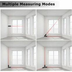 Déstockage Mini Télémètre Laser 40M, Télémètre Laser Portable Rechargeable Par USB, M/In/Ft Télémètre Laser Numérique, Noir -Promos Brico Forte Boutique 69251020 3