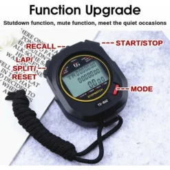 Déstockage Chronomètre Avec Fonction D'éclairage Et Fonction De Sourdine-A -Promos Brico Forte Boutique 69251891 3