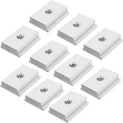 Déstockage 10PCS Écrous En T, Lot De Coulissants En T Pour Outils De Travail Du Bois M8