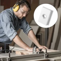 Déstockage 10pcs Écrous à Rainure M8, Écrous Coulissants En T Ecrous à Rainure En T De Série 30 En Alliage D'Aluminium Pour Outils De Travail Du Bois M8 -Promos Brico Forte Boutique 69254704 5