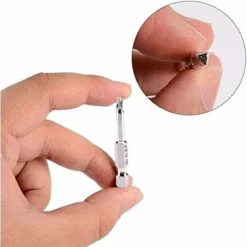 Oi-FRIS 5PCS Embouts De Tournevis Magnétique à Tête Triangulaire Set S2 Acier 1,8mm, 2mm, 2,3mm, 2,7mm, 3mm, Tige 6.35mm Hexagonale, Longueur De 50mm -Promos Brico Forte Boutique 69550232 5