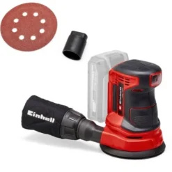 Einhell Ponceuse Excentrique TE-RS 18 Li - Solo (sans Batterie Ni Chargeur)