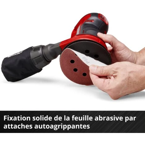 Einhell Ponceuse Excentrique TE-RS 18 Li - Solo (sans Batterie Ni Chargeur) 3 Einhell Ponceuse Excentrique TE-RS 18 Li - Solo (sans Batterie Ni Chargeur) – Image 3