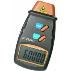 GP Tachymètre Laser Numérique Orange Tachymètre Numérique Portable Tachymètre Laser