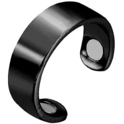 2pcsDiabetes Anneau De Contrôle De La Glycémie Lecteur De Glycémie Moniteur De Diabète Santé Lecteur De Glycémie Noir