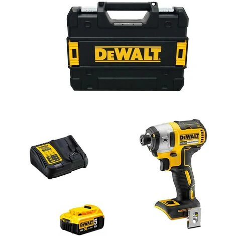 Visseuse à Chocs DeWALT DCF887P1 (1 X 5,0 Ah DCB115 TSTAK II) 1 Visseuse à Chocs DeWALT DCF887P1 (1 X 5,0 Ah DCB115 TSTAK II)