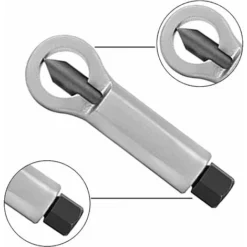 Remover Splitter Rouillé Ensemble Répartiteur D'Écrou Dissolvant De Séparateur D'Écrous Noix Rouillées Utilisé Pour Séparer Les Séparateurs Défectueux, Endommagés Et Corrodés12-16mm,Yeurié -Promos Brico Forte Boutique 71491634 2