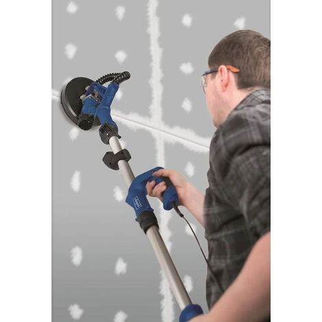 Ponceuse Pour Plâtre Rotative Scheppach DS920 225mm 230V 50Hz 710W + Accessoires, Vitesse Variable, Bras Télescopique, Pour Les Grandes Surfaces 4 Ponceuse Pour Plâtre Rotative Scheppach DS920 225mm 230V 50Hz 710W + Accessoires, Vitesse Variable, Bras Télescopique, Pour Les Grandes Surfaces – Image 4