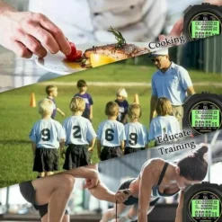 Chronomètre Avec Sifflet,Chronometre Professionnel 60 Mémoire Avec Fonction Muet Et Lumièr Pour Sport -Promos Brico Forte Boutique 73813714 5