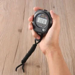 LTS FAFA Chronographe Chronomètre Métal Chronomètre Sport Étanche Lumineux Chronomètre Heures Minutes Mois Affichage Compte à Rebours -Promos Brico Forte Boutique 73913810 3