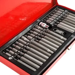 Boite Avec 40 Pièces, Douilles Et Embouts Torx - Boite à Outils, Valise à Outils, Mallette á Outils -Promos Brico Forte Boutique 7514473 5