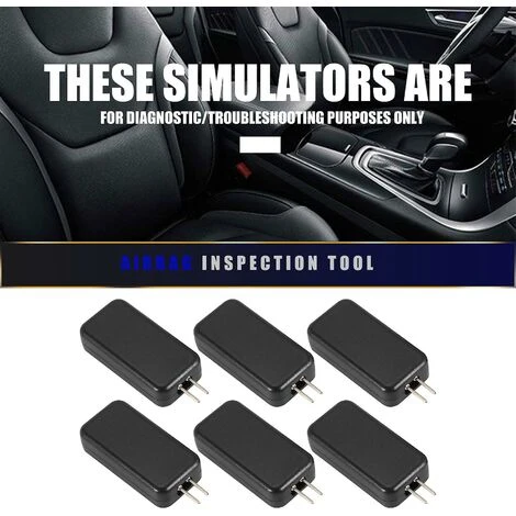 6 Pièces Universel Voiture Airbag émulateur Simulateurs Airbag Défaut Lumière émulateur Capteur Pour Diagnostic Tro 4 6 Pièces Universel Voiture Airbag émulateur Simulateurs Airbag Défaut Lumière émulateur Capteur Pour Diagnostic Tro – Image 4