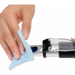 Réfractomètre Brix Avec Atc, Compteur De Température Brix Portable 0-32% Testeur De Lecteur Brix Portable Pour Mesurer La Teneur En Sucre Dans Les Fruits, Saccharimètre Refr -Promos Brico Forte Boutique 76524481 4