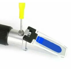 Réfractomètre Brix Avec Atc, Compteur De Température Brix Portable 0-32% Testeur De Lecteur Brix Portable Pour Mesurer La Teneur En Sucre Dans Les Fruits, Saccharimètre Refr -Promos Brico Forte Boutique 76524481 5