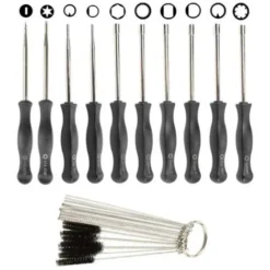 10 Pieces Regler Le Carburateur Outil De Reglage De Tournevis Kit Avec Nettoyage De Carb Aiguilles Brosses Pour Poulan Artisan 2 FUIENKO -Promos Brico Forte Boutique 76687432 4