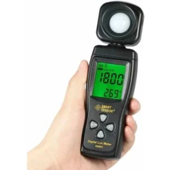 Luxmètre ， 1 Pcs Capteur Intelligent AS813 Luxmètre Numérique Lux 1-200000 Lux Lumenmeter Haute Précision Lux / FC Tester, Ensoleillé -Promos Brico Forte Boutique 76896140 3