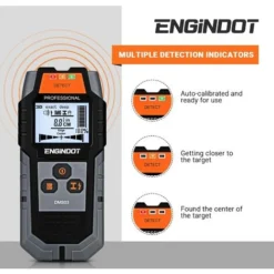 Détecteur De Construction 4 EN 1,ENGiNDOT Détecteur De Matériaux Avec Écran LCD,Détecteur De Mur,Stude Finder,Testeur De Bois/Métaux/Fil CA,Alarme Lumière Et Sonore,Auto Calibration-DMS03 -Promos Brico Forte Boutique 77755821 3