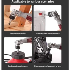 Tournevis à Cliquet Set S2 Double Tête Tête De Lot Pliable Plum UY Triangle Hexagonal Entretien Ménager Tournevis Profilé -Promos Brico Forte Boutique 78043786 5