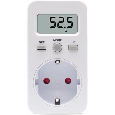 Compteur De Consommation électrique, Compteur électrique Pour La Prise, Compteur De Coût énergétique, Compteur De Coût électrique, Compteur électrique, Prise Avec Affichage Numérique, écran LCD, Puiss 1 Compteur De Consommation électrique, Compteur électrique Pour La Prise, Compteur De Coût énergétique, Compteur De Coût électrique, Compteur électrique, Prise Avec Affichage Numérique, écran LCD, Puiss
