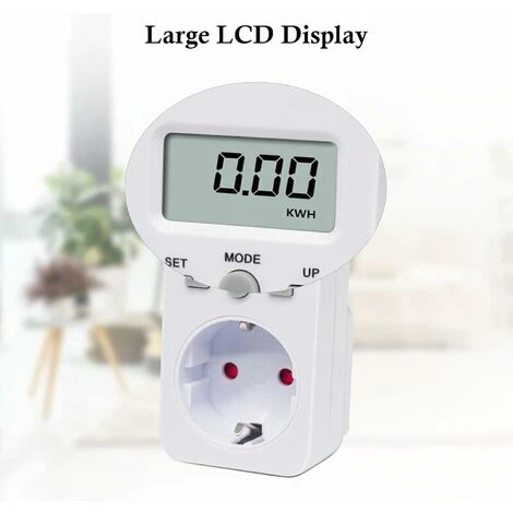 Compteur De Consommation électrique, Compteur électrique Pour La Prise, Compteur De Coût énergétique, Compteur De Coût électrique, Compteur électrique, Prise Avec Affichage Numérique, écran LCD, Puiss 4 Compteur De Consommation électrique, Compteur électrique Pour La Prise, Compteur De Coût énergétique, Compteur De Coût électrique, Compteur électrique, Prise Avec Affichage Numérique, écran LCD, Puiss – Image 4