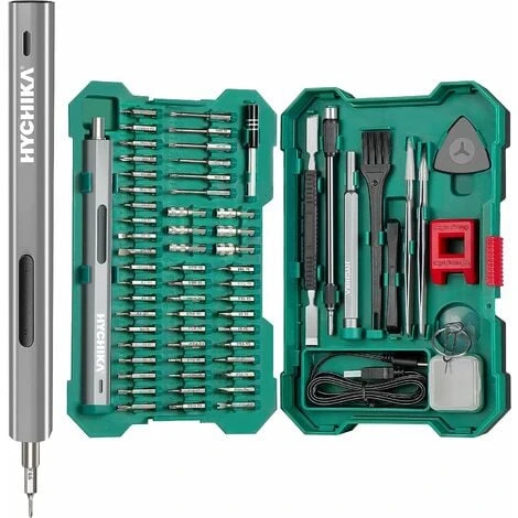 Tournevis Precision, HYCHIKA 67 En 1 Kit Tournevis De Precision Réparation Pour Consoles De Jeux, Smartphones, Ordinateurs Portables, Montres, Appareils Photo, Etc 1 Tournevis Precision, HYCHIKA 67 En 1 Kit Tournevis De Precision Réparation Pour Consoles De Jeux, Smartphones, Ordinateurs Portables, Montres, Appareils Photo, Etc
