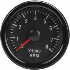 Jauge De Régime De Tachymètre De Compte-tours De 2 52mm 0-8000 Tr / Min Pour Les Moteurs à Essence -Promos Brico Forte Boutique 78468734 3