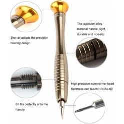 Tournevis Précision Mini 25 En 1 Kit De Tournevis Précision Outils De Réparation, Tournevis Outils Set étui En Cuir Pour Iphone, Portable, Laptop, Montre, Jouets, Lunettes, Bijoux Etc -Promos Brico Forte Boutique 78531355 3