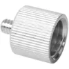 Adaptateur De Filetage Support De Microphone 5/8 Femelle à 1/4 Mâle Moniteur De Caméra Adaptateur 5/8 à 1/4 Adaptateur De Trépied 1 Pièces