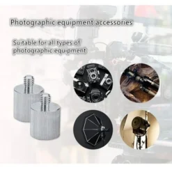 Adaptateur De Filetage Support De Microphone 5/8 Femelle à 1/4 Mâle Moniteur De Caméra Adaptateur 5/8 à 1/4 Adaptateur De Trépied 1 Pièces -Promos Brico Forte Boutique 78531939 3