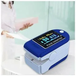 Oxymètre De Doigt Professionnel, Oxymètre De Pouls Saturomètre Portable Avec Moniteur De Fréquence Cardiaque Pour Mesurer SpO2, PR Et PI, Pour Usage Domestique, Fitness Et Sport -Promos Brico Forte Boutique 78949175 5