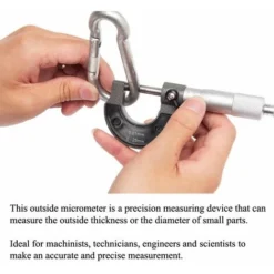 Outil De Micromètre Métrique Extérieur 0-25 Mm + Clé De Calibrage + étui 9 Outil De Micromètre Métrique Extérieur 0-25 Mm + Clé De Calibrage + étui -Promos Brico Forte Boutique 79299822 5