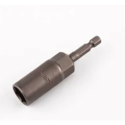 1 X Douille De Tournevis à écrou De 80 Mm De Longueur 1/4 Po De Tige Hexagonale Pour Perceuses, Tourne-écrous Et Adaptateur De Douille à Chocs (14 Mm) -Promos Brico Forte Boutique 79315238 3