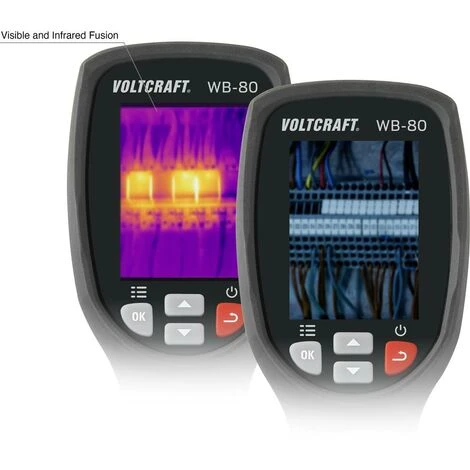 Caméra Thermique VOLTCRAFT WB-80 SE -20 à 600 °C 32 X 32 Pixel 9 Hz Appareil Photo Numérique Intégré 2 Caméra Thermique VOLTCRAFT WB-80 SE -20 à 600 °C 32 X 32 Pixel 9 Hz Appareil Photo Numérique Intégré – Image 2