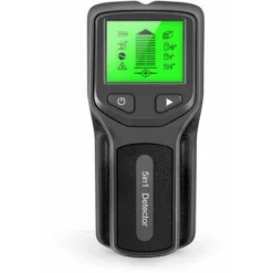 Detecteur De Goujons 5 En 1 Avec Puce De Microprocesseur Intelligent Et Ecran LCD HD, Detecteurs De Faisceaux De Capteurs De Goujons Pour Le Centre Et Le Bord Du Bois AC Wire Metal Studs Joist Pipe Ja