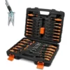 ENGINDOT Lot De 27 Tournevis Magnétiques, Avec étui De Rangement Et Magnétiseur, Tournevis à Fente/Phillips/Torx/précision Pour Réparation Domestique-TLHSS1B