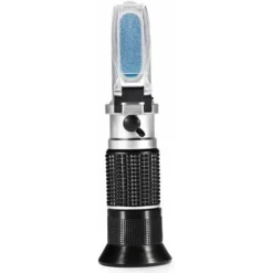 Brix Réfractomètre, Sucré Réfractométre De 0 A 90 Precision Pour Tester Légumes & Fruits, Sucré Dans Le Miel,Jus De Fruits, Vin, Du Lait