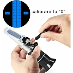 Brix Réfractomètre, Sucré Réfractométre De 0 A 90 Precision Pour Tester Légumes & Fruits, Sucré Dans Le Miel,Jus De Fruits, Vin, Du Lait -Promos Brico Forte Boutique 80287351 5