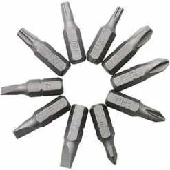 10 Pièces Tournevis Poignée D'extension En Forme De L Tournevis à Douille Hexagonale à Tête Double Tournevis Plat Outil à Main De Kit, -Promos Brico Forte Boutique 80289020 5