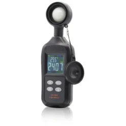 Luxmètre Numérique Testeur Pour Mesure Luminosite, Mesureur De Température Ambiante